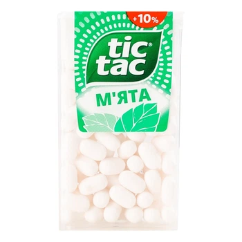 Драже Tic Tac М'ята 52 г (8000500166697)