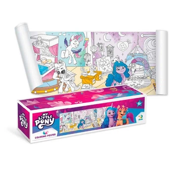 Раскраска DoDo "My Little Pony" Стильные подружки 70х16 см 200187