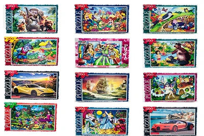 Пазл Danko Toys 260 элементов C260-12-01,02,03,04...16