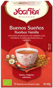 Чай Yogi Tea Buenos Suenos Rooibos 17 пакетиків x 1.8 г (4012824402256)