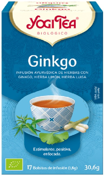 Чай Yogi Tea Ginkgo 17 пакетиків x 1.8 г (4012824402928)