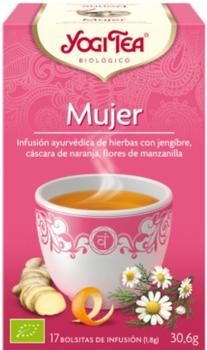 Чай Yogi Tea Mujer 17 пакетиків x 1.8 г (4012824401105)