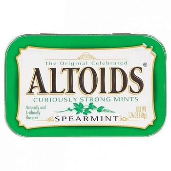 Мятные леденцы Altoids Mints Spearmint 50г