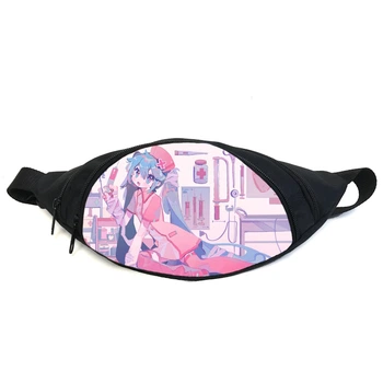 Сумка бананка Міку Хацуне Hatsune Miku (GB HM 018) Gear Bag чорна