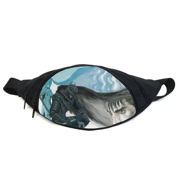 Сумка бананка Берсерк Berserk (GB B 018) Gear Bag чорна