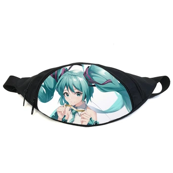 Сумка бананка Міку Хацуне Hatsune Miku (GB HM 015) Gear Bag чорна