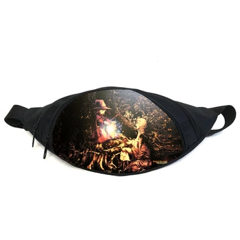 Сумка бананка Берсерк Berserk (GB B 016) Gear Bag чорна