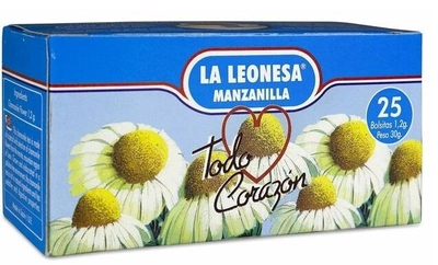 Чай La Leonesa Manzanilla 25 пакетиків (8470003508506)
