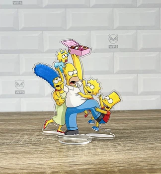 Акриловая коллекционная фигурка Аниме: The Simpsons Симпсоны 17 cм