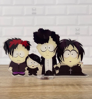 Акриловая коллекционная фигурка Южный Парк South Park Дети Готы 17 cм
