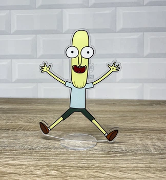 Акриловая коллекционная фигурка Рик и Морти Мр. Жопосранчик Mr. Poopybutthole 17 cм