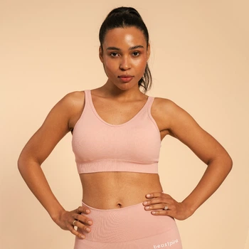 Спортивний Топ Hyper Pink XS - GymBeam BeastPink