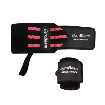Рожеві бандажі для зап'ястя - GymBeam