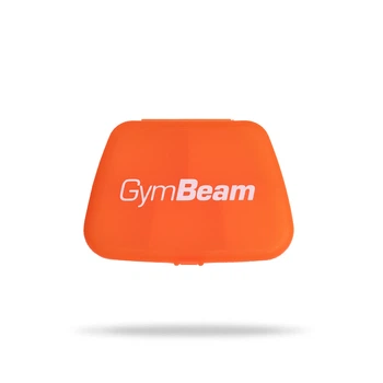 Таблетниця 5 оранжевий - GymBeam Accessories