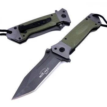 Нож-Мультитул складной Mil-Tec TASCHENMESSER DA35 оливковый 15344501