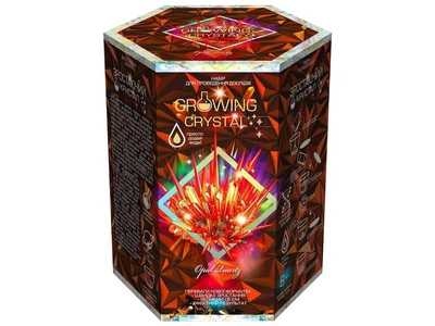 Набор Danko Toys для проведения безопасных опытов GROWING CRYSTAL опал (GRK-01-06U)