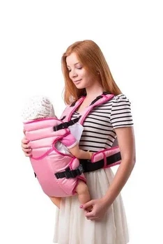 Рюкзак переноска кенгуру Sunny Standart 12 Original Womar Zaffiro розовый
