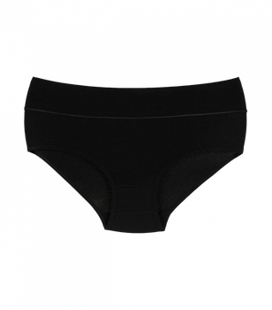 Однотонные трусы слипы большого размера - Donella - 1671S - XXL - Черный