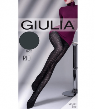 Теплые&nbsp;колготки&nbsp;из хлопка RIO 150 (1) - Giulia - RIO 150 (1) - 2-S - Iron