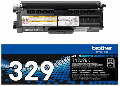 Тонер-картридж Brother TN-329BK Extra High Capacity Black (TN329BK)