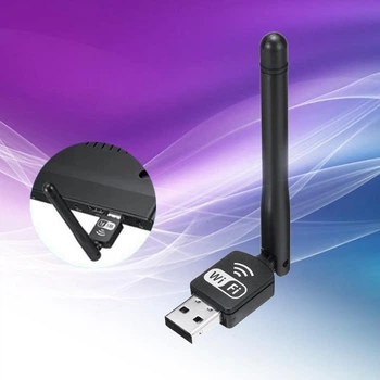 USB WI-FI Адаптер 300 Mbps юсб вай фай адаптер для пк та ноутбука Ralink 8O2.IIN