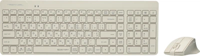 Комплект бездротовий A4Tech Fstyler FG2400 Air Wireless Beige