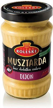 Гірчиця Діжонська Roleski гостра без цукру Musztarda Dijon bez cukru 175 г