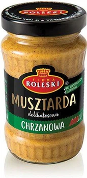 Горчица с хреном Roleski острая Musztarda Chrzanowa 175 г