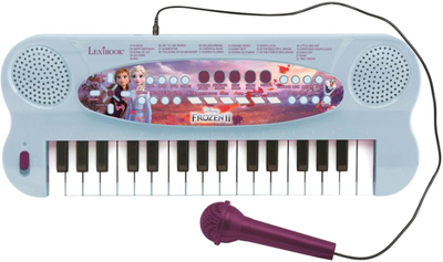 Синтезатор Lexibook Disney Frozen Keyboard з мікрофоном (3380743076300)