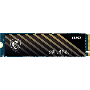 Накопичувач SSD 500GB MSI Spatium M450 M.2 2280 PCIe 4.0 x4 NVMe 3D NAND TLC (S78-440K220-P83)