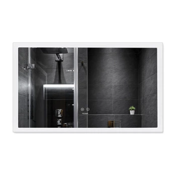 Дзеркало Kroner KRP Spiegel 1000х600 (HR3-10060) з LED-підсвічуванням та антизапотіванням
