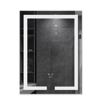 Дзеркало Kroner KRP Spiegel 500х800 (VR1 - 5080) з LED-підсвічуванням, з димером та антизапотіванням