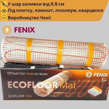 Нагревательный мат Fenix LDTS для теплого пола без стяжки 160 Вт/м² 0,45 м²