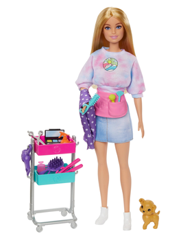 Лялька з аксесуарами Mattel Barbie Стилістка Малібу (0194735143429)