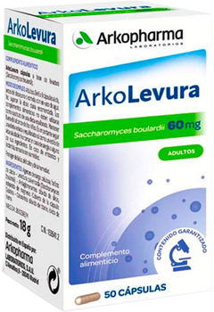 Дієтична добавка Arkopharma Arkolevura Saccharomyces Boulardii 50 капсул (3578830113179)