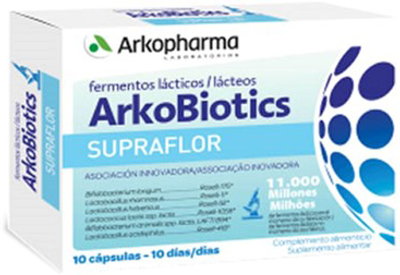 Suplement diety Arkopharma Arkobiotics Supraflor 10 kapsułek (3578830115166)