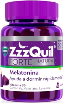 Дієтична добавка Zzzquil Forte Natura Melatonin 30 капсул (8700216064644)