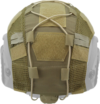 Чохол на шолом/кавер Kombat UK Tactical Fast Helmet COVER Койот (kb-tfhc-coy)