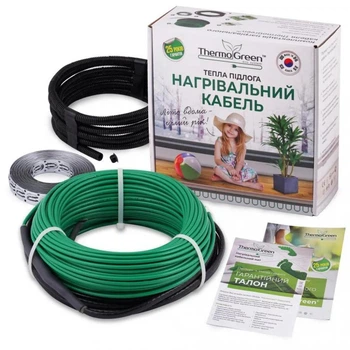 Нагрівальний кабель Thermogreen TGCT20 - 1800W (90м)