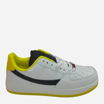 Женские кеды низкие Navigator B2211-2*02 36 23 см Белый/Желтый (2200004929293)