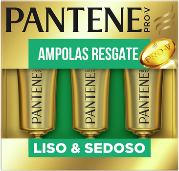 Ampułki do włosów Pantene Pro-V Soft & Smooth Rescue 3 x 15 ml (8006540532942)