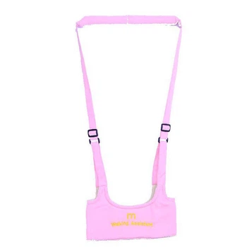 Детские регулируемые вожжи для ходьбы розовые Walking assistant