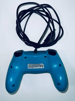 Геймпад Gioteck VX4 для PC, PS, XBOX, проводной, синий, Б/У