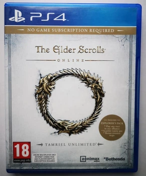 The Elder Scrolls Online, Б/У, английская версия - диск для PlayStation 4
