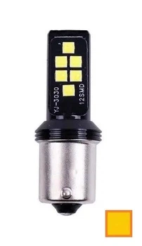 LED лампа Inovation Lab P21W BA15S 3030 12V оранжевая
