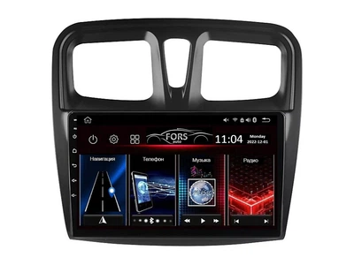 Штатна автомагнітола FORS.auto FS 2 ULTRA для Renault Sandero/Logan (10.1 inch) 2015-2018
