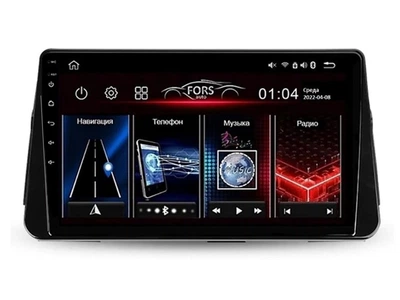 Штатная автомагнитола FORS.auto FS 2 ULTRA для Nissan Micra/Kicks (10.1 inch, UV black) 2017+