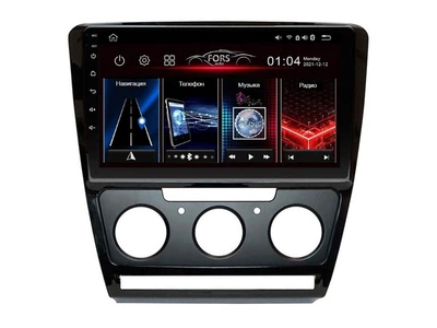 Штатная автомагнитола FORS.auto FS 2 ULTRA для Skoda Octavia A5 black 2004-2012