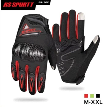 Перчатки RS SPURTT (mod:06, size:M, черно-красные) (P-733929)