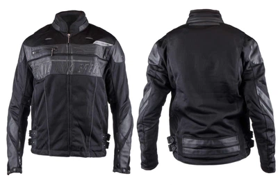 Мотокуртка SCOYCO (текстиль) (size:XL, чорна, mod:JK) (O-1879)